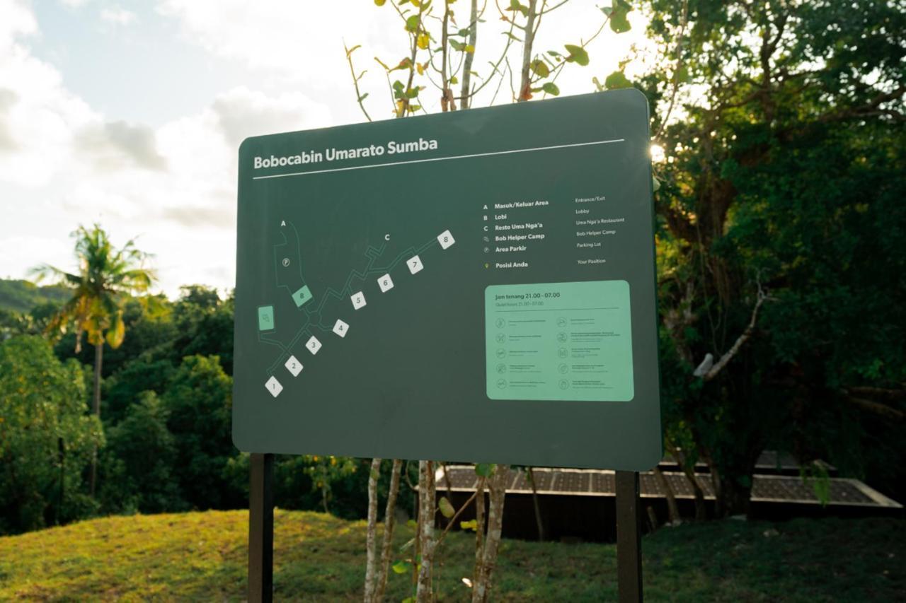 Bobocabin Umarato, Sumba ワイカブバック エクステリア 写真